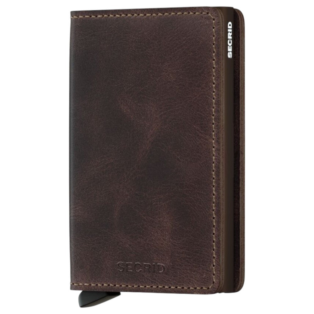 SECRID 
Slimwallet Vintage Chocolate - Kortholder fra SECRID hos The Prince Webshop