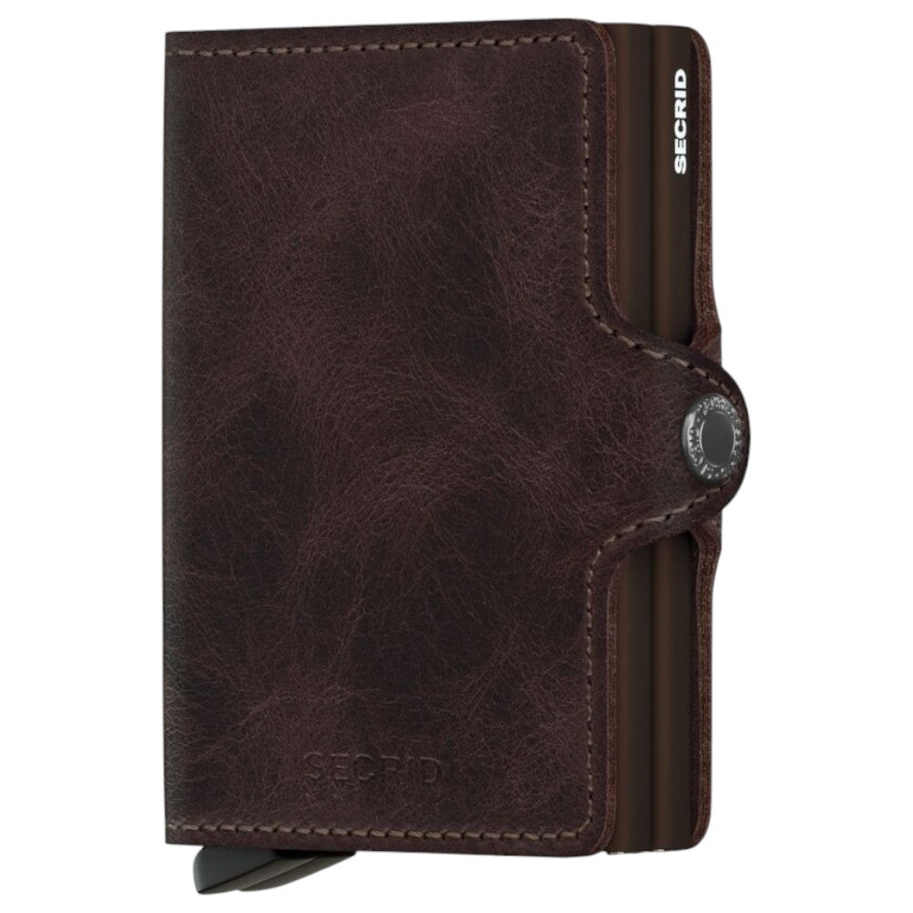SECRID 
Twinwallet Vintage Chocolate - Kortholder fra SECRID hos The Prince Webshop