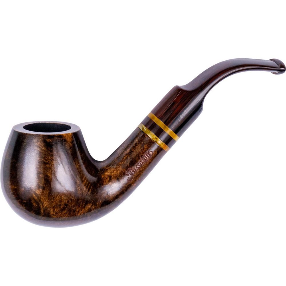 Passatore "Fidelio" Walnut Pibe - Bøjet Billiard - Pibe fra Passatore hos The Prince Webshop