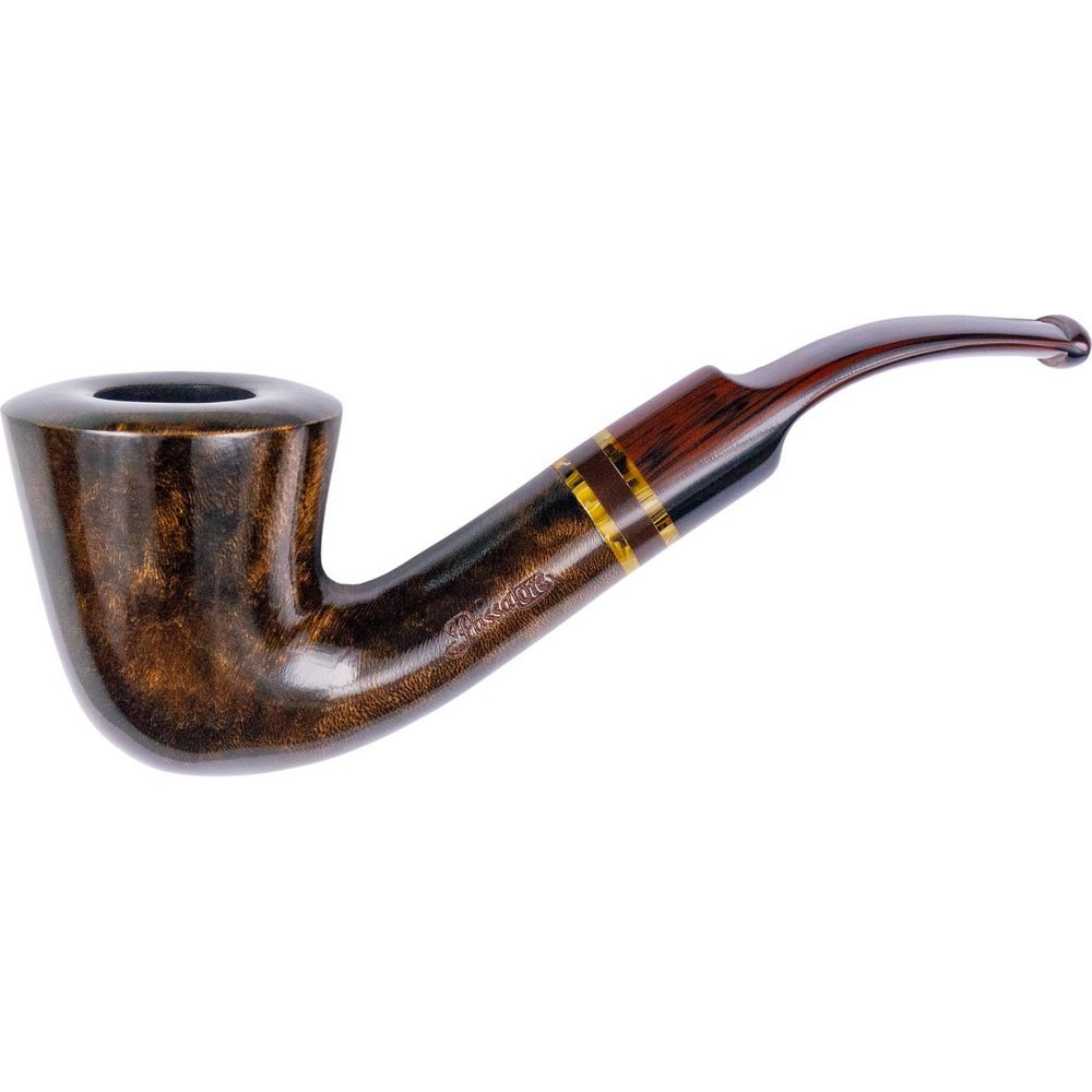 Passatore "Fidelio" Walnut Pibe - Bøjet Dublin - Pibe fra Passatore hos The Prince Webshop