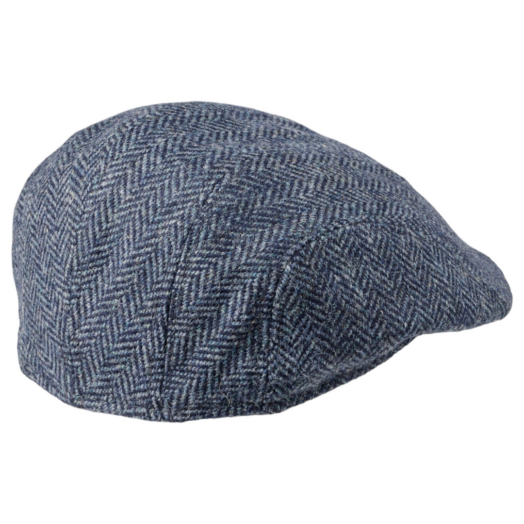 MJM Maddy EL 32 Virgin Wool Blue Sixpence - Flat Cap fra MJM Hats hos The Prince Webshop