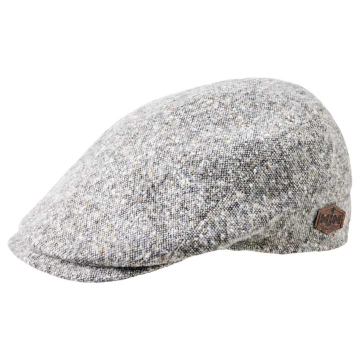MJM Bang 32 Wool Mix Beige Sixpence - Flat Cap fra MJM Hats hos The Prince Webshop
