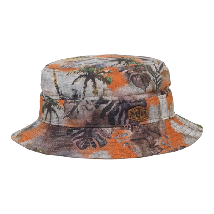 MJM Max Bucket Hat – Cotton Tropic Green - Bucket Hat fra MJM Hats hos The Prince Webshop