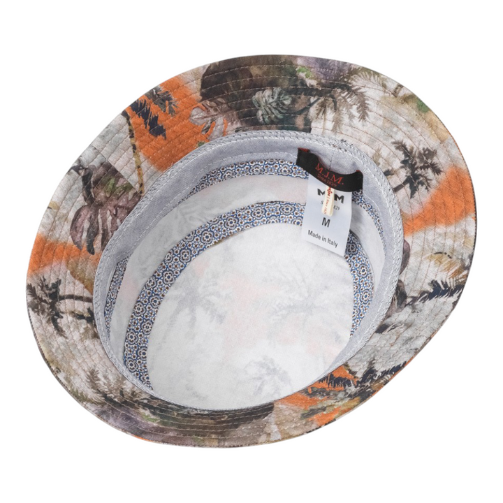 MJM Max Bucket Hat – Cotton Tropic Green - Bucket Hat fra MJM Hats hos The Prince Webshop