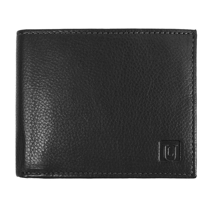 Tofløjet RFID Tegnebog - Sort - Tegnebog fra Umo Lorenzo hos The Prince Webshop