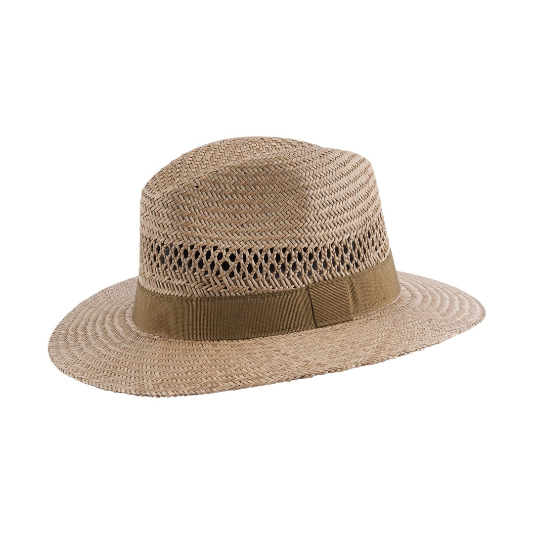 MJM Victor – Traveler Straw Hat - Beige Grass - Hat from MJM Hats at The Prince Webshop