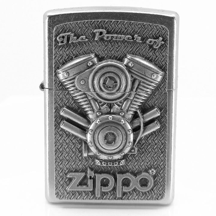 Zippo 2005714 V Motor Lighter - Zippo Lighter fra Zippo hos The Prince Webshop