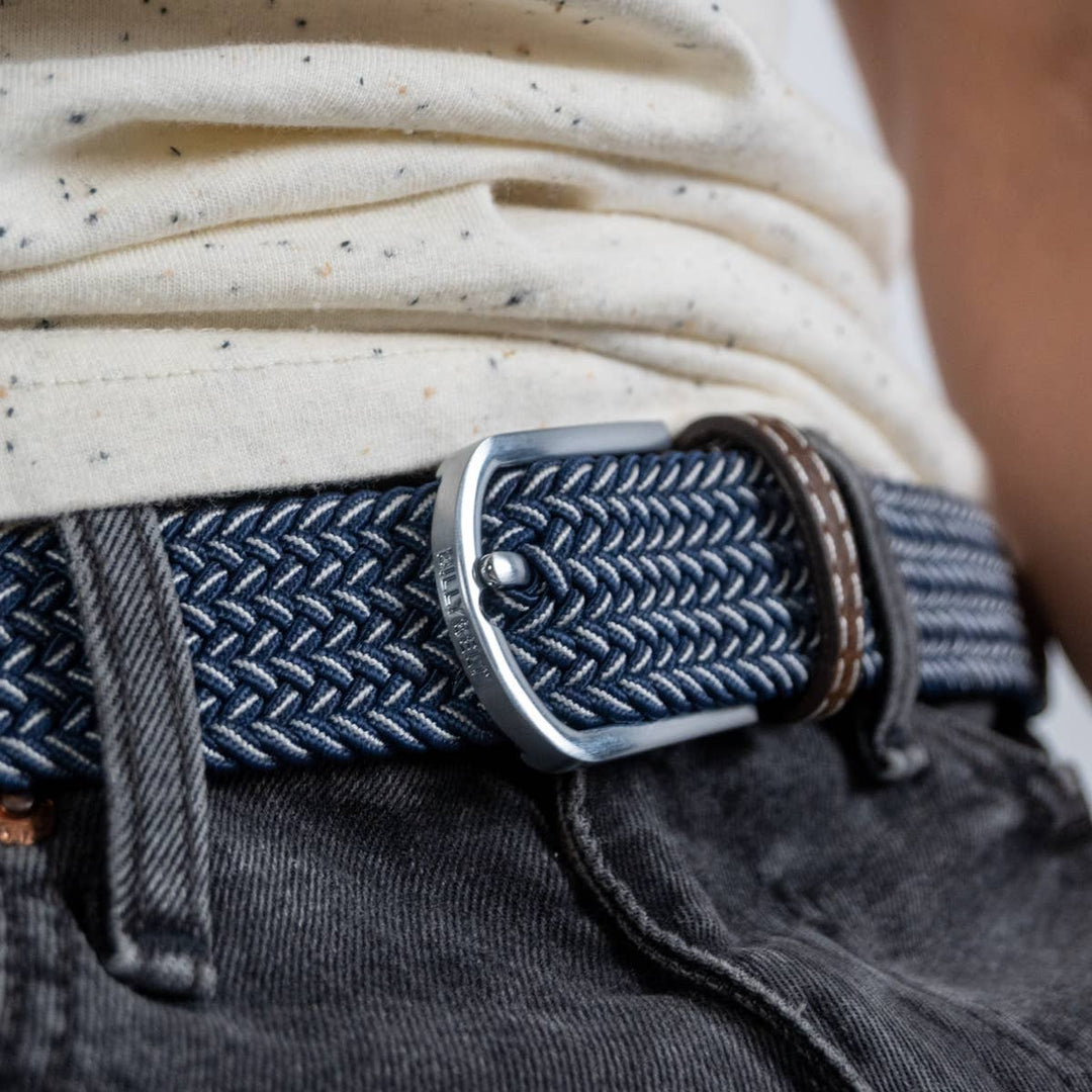 BILLYBELT Bogota Woven Elastic Belt - Elastisk Komfort Bælte - Bælte fra BILLYBELT hos The Prince Webshop