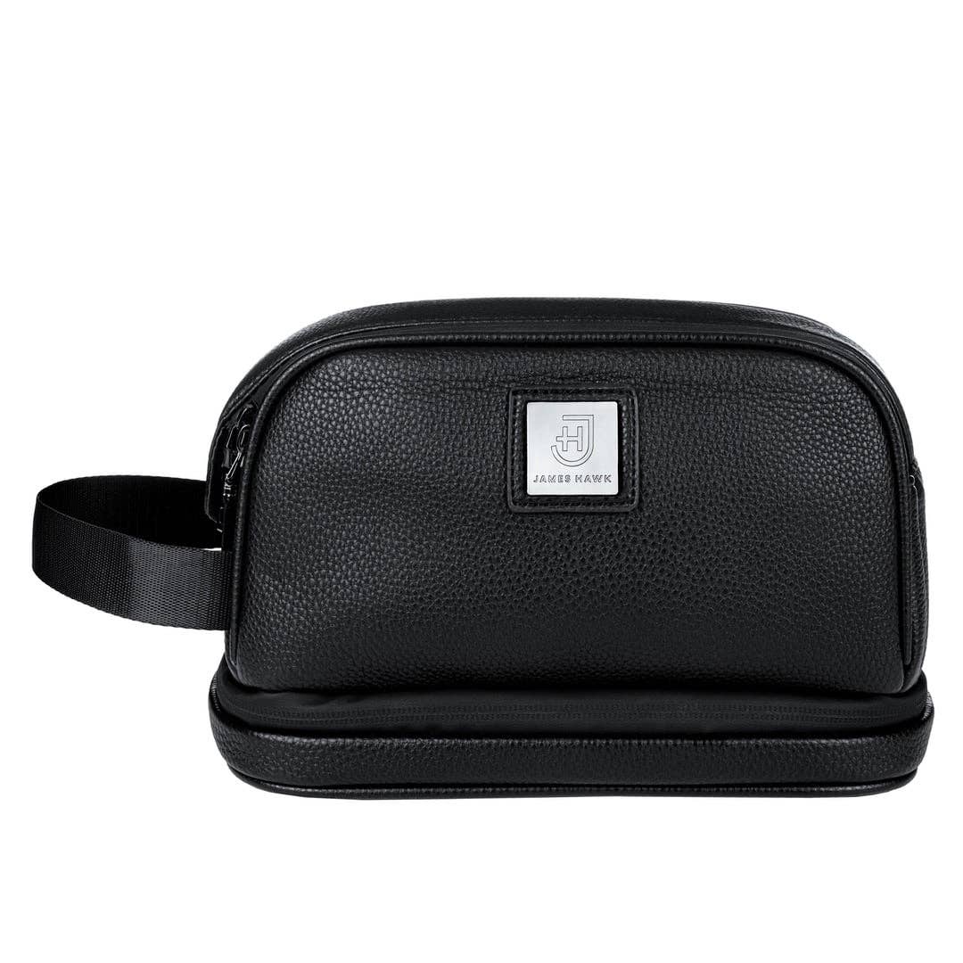 Stor rejsetaske til toiletartikler med magnetlås - 2 farver