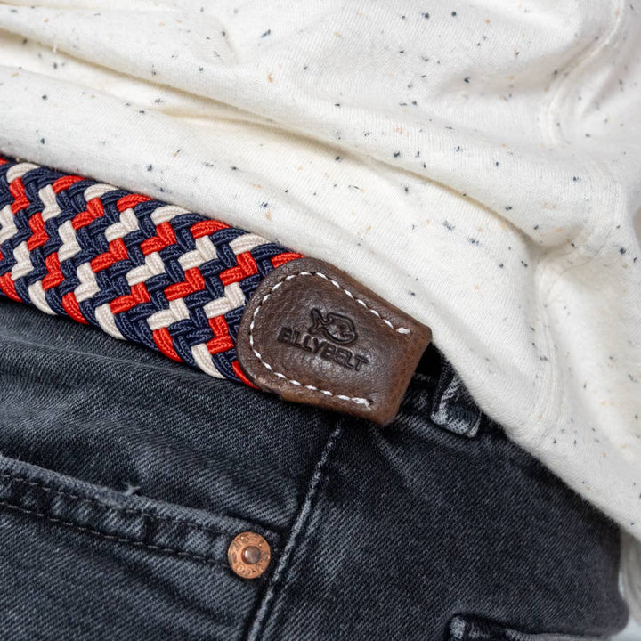 BILLYBELT Amsterdam Woven Elastic Belt - Elastisk Komfort Bælte - Bælte fra BILLYBELT hos The Prince Webshop