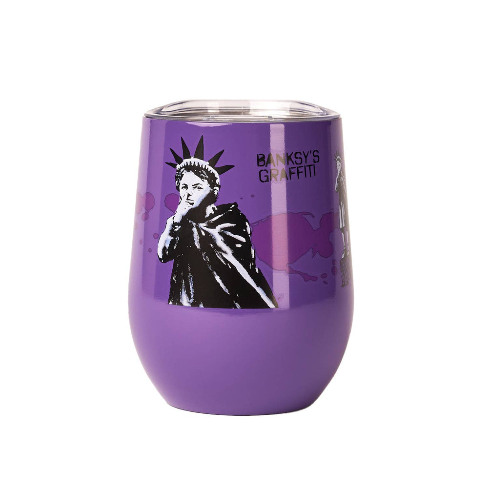 ZERO CUP Banksy's Graffiti Collection - Liberty Girl - Krus fra URBAN.ITY hos The Prince Webshop