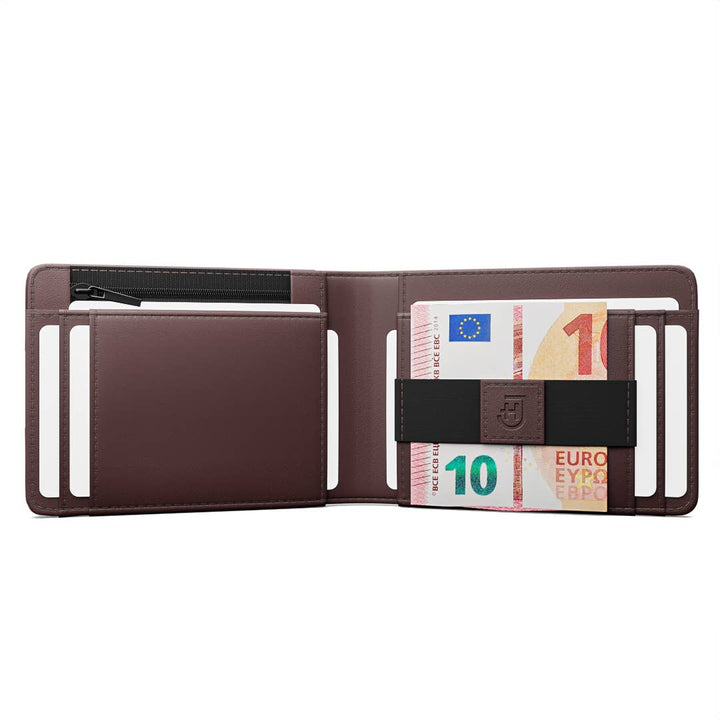 James Hawk - Smart Wallet med Cash Strap - 3 Farver - Kortholder fra James Hawk hos The Prince Webshop