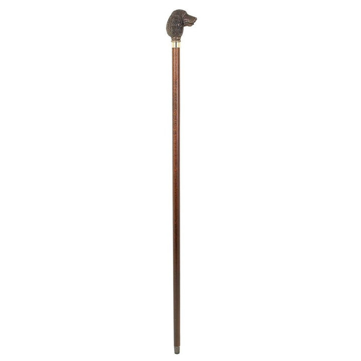 Unik Spadserestok i Brun Ahorn med Cocker Spaniel Knop - Spaderestok fra Charles Buyers & Co Ltd hos The Prince Webshop