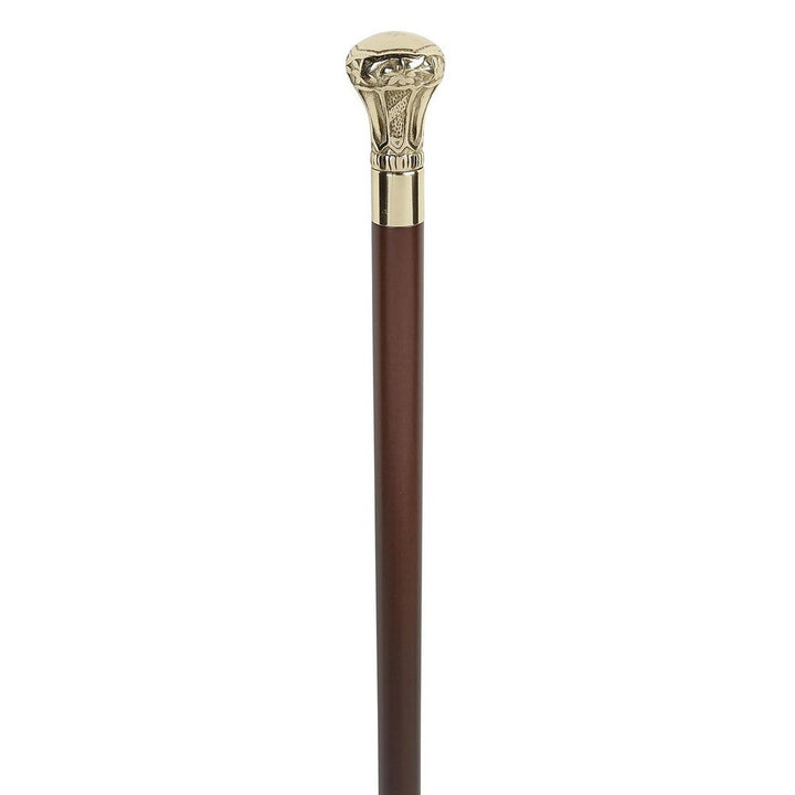 Elegant Spadserestok - Brass Crown Collectors Stick