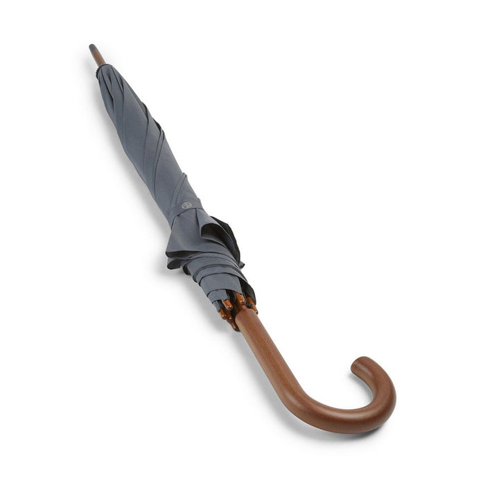 Hampton Grey Crook Umbrella - Grå Paraply - Paraply fra Charles Buyers & Co Ltd hos The Prince Webshop