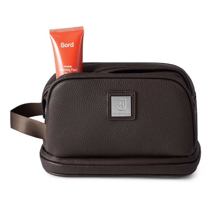 Stor rejsetaske til toiletartikler med magnetlås - 2 farver