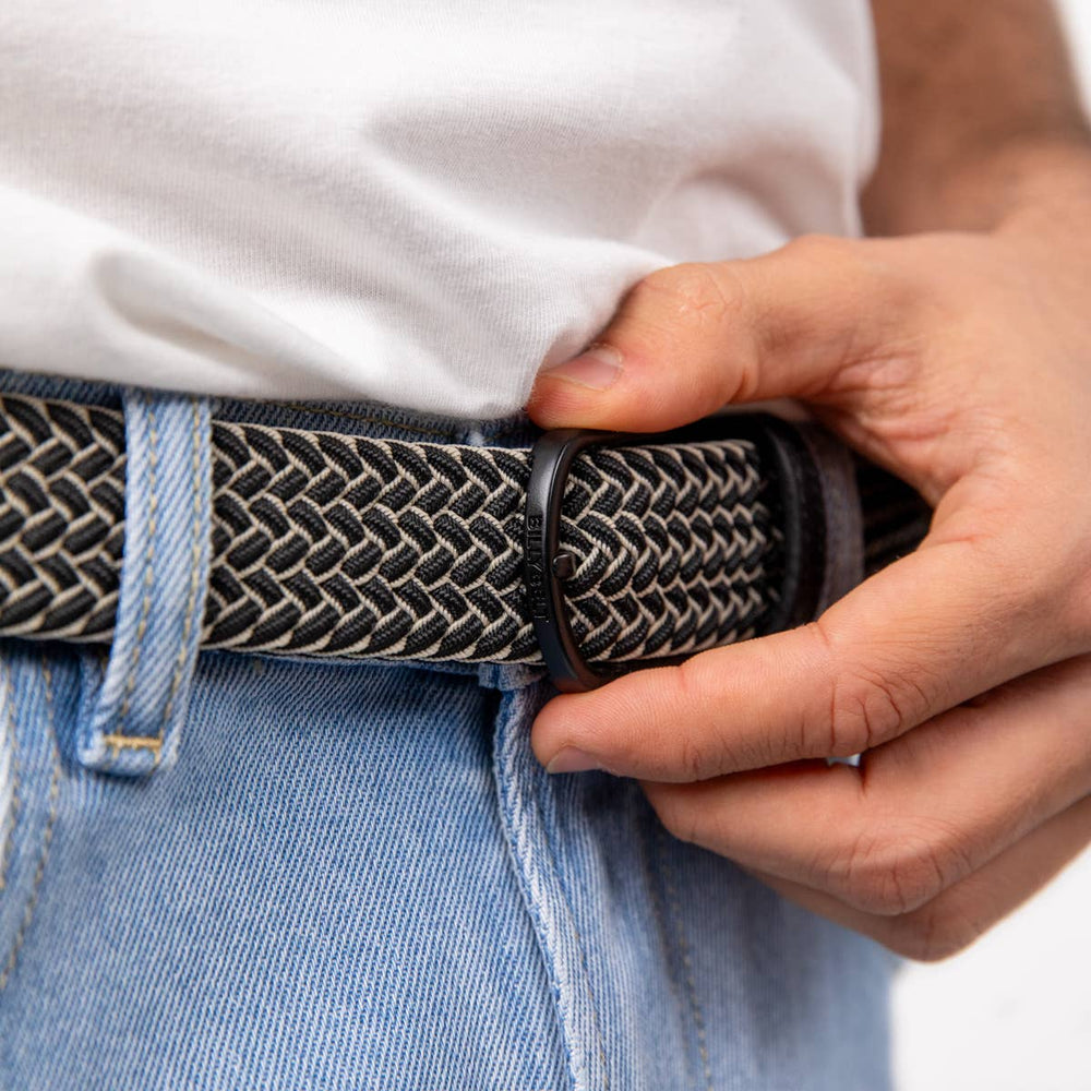BILLYBELT Haka Woven Elastic Belt - Elastisk Komfort Bælte - Bælte fra BILLYBELT hos The Prince Webshop