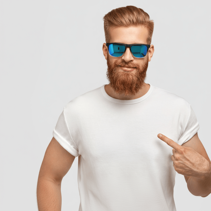 WOED Wayfarer Solbriller  | Azur