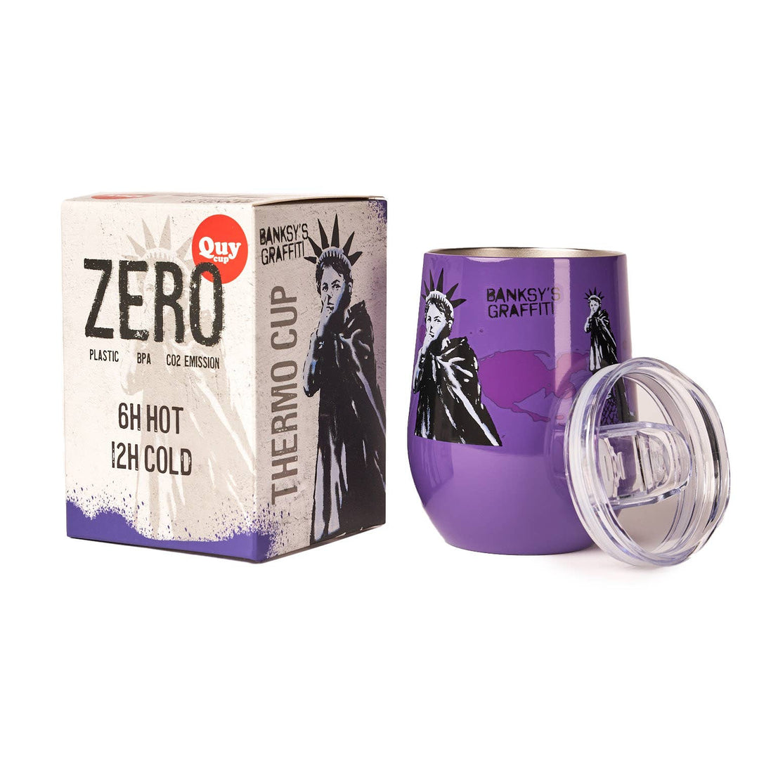 ZERO CUP Banksy's Graffiti Collection - Liberty Girl - Krus fra URBAN.ITY hos The Prince Webshop