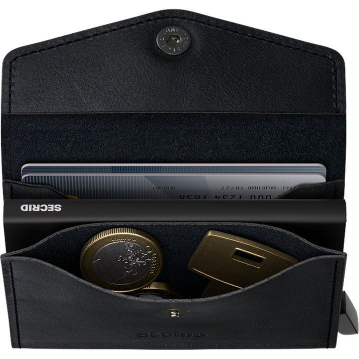 SECRID ENVELOPE WALLET - Vintage musta