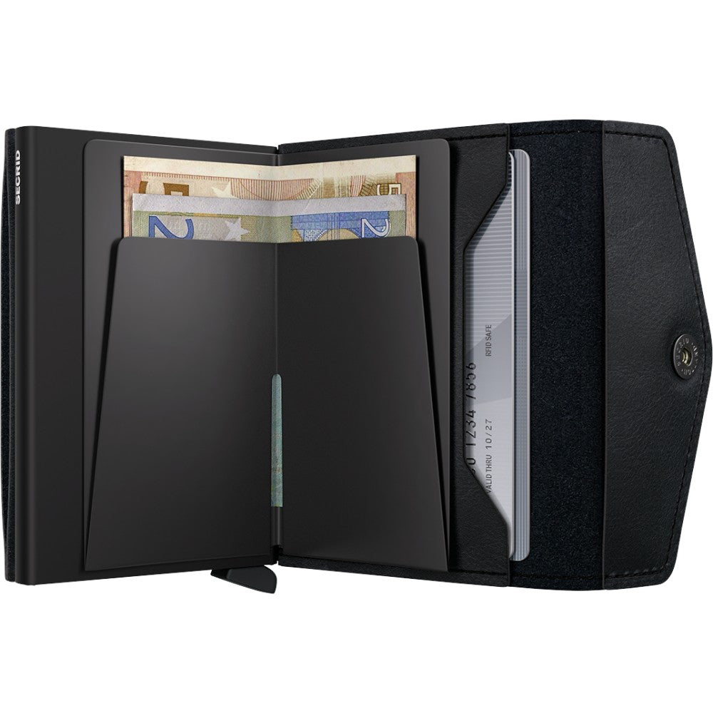 SECRID ENVELOPE WALLET - Vintage musta