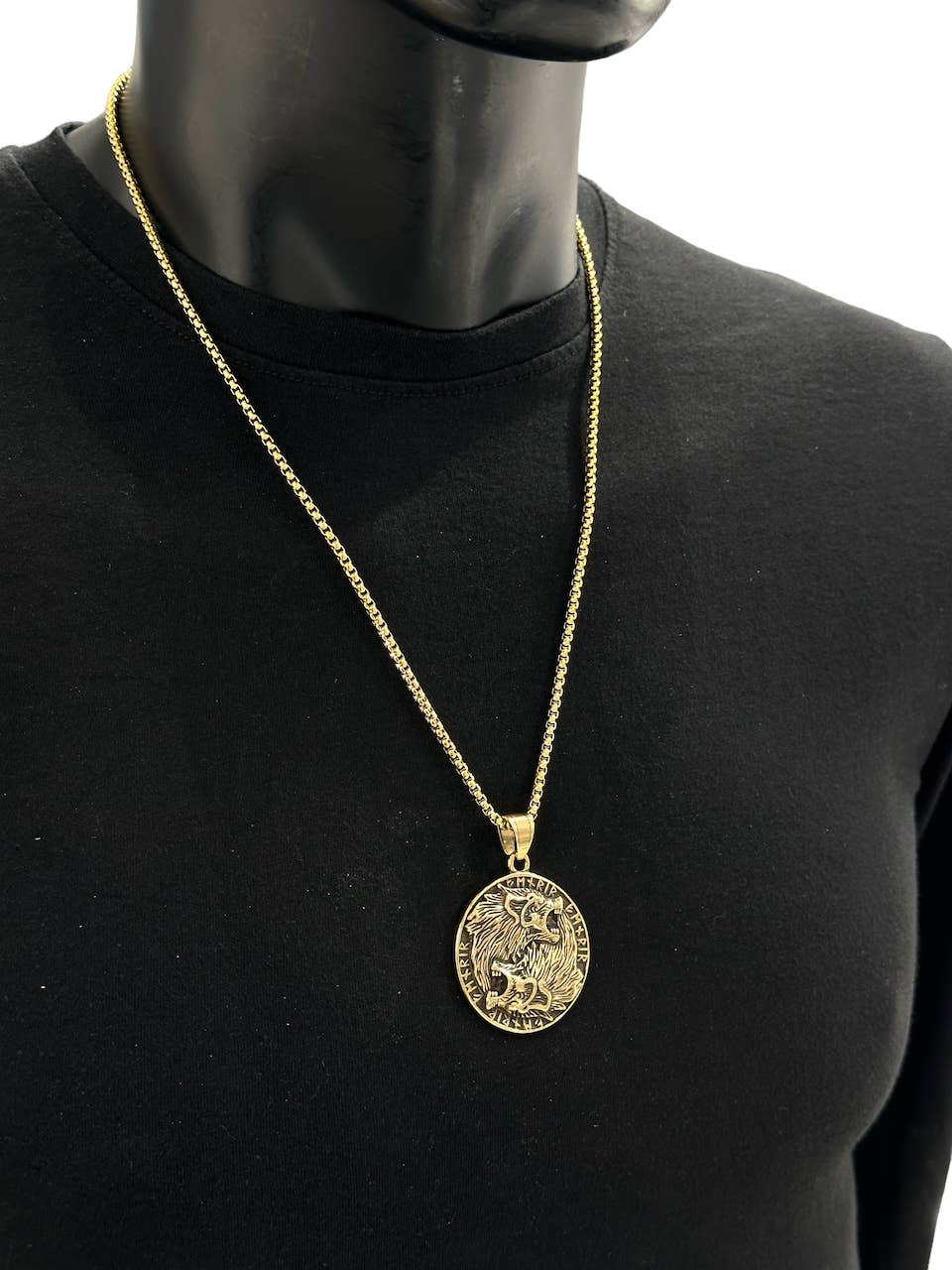 Herrevedhæng i rustfrit stål 224TG07