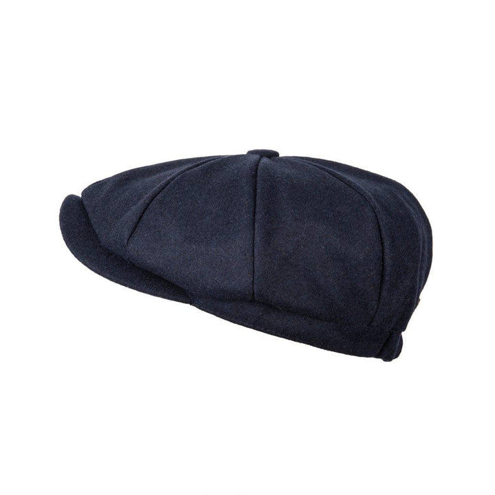 Heritage Tradition Carlyle Felt Newsboy Navy -  fra Heritage Traditions hos The Prince Webshop