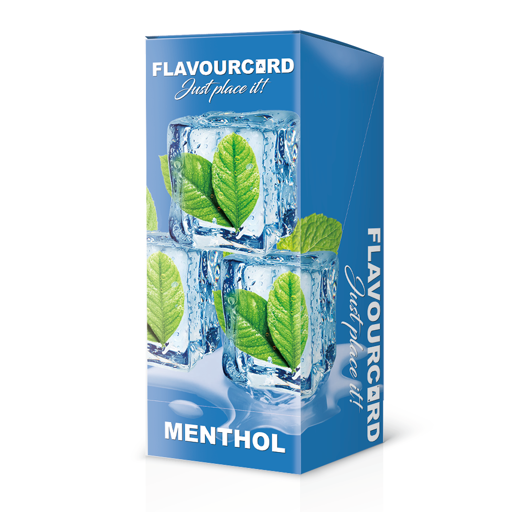 25 stk FlavourCard Menthol Aroma Kort - Aroma Kort fra FLAVOUR BALLS hos The Prince Webshop
