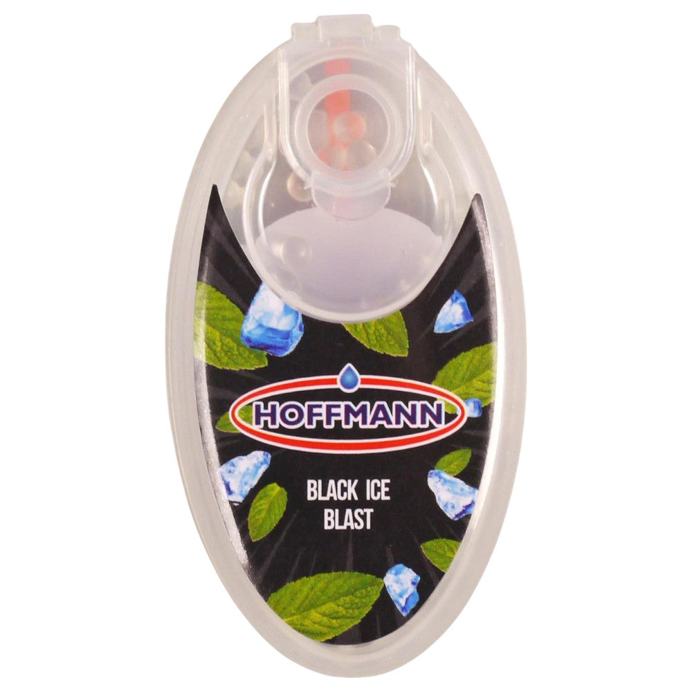100 Hoffmann Black Ice Blast Aroma Kapsler i Pod - Aroma Kugler fra Hoffmann hos The Prince Webshop
