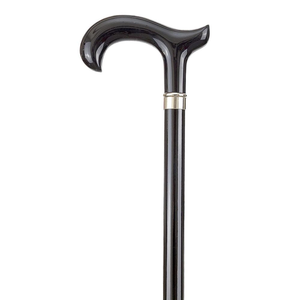 Spadserestok - DERBY BLACK - Spaderestok fra Ottavio Recalcati di Renato hos The Prince Webshop