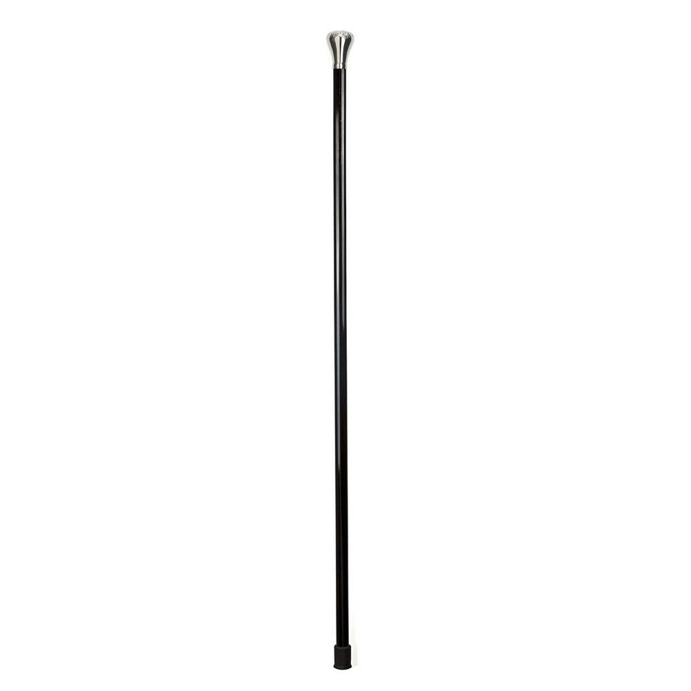 Spadserestok - CHISELLED KNOB NICKEL - Spaderestok fra Ottavio Recalcati di Renato hos The Prince Webshop