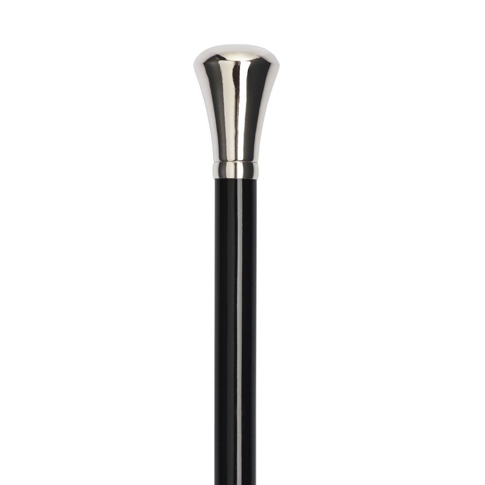 Spadserestok - SMOOTH MILORD KNOB NICKEL - Spaderestok fra Ottavio Recalcati di Renato hos The Prince Webshop