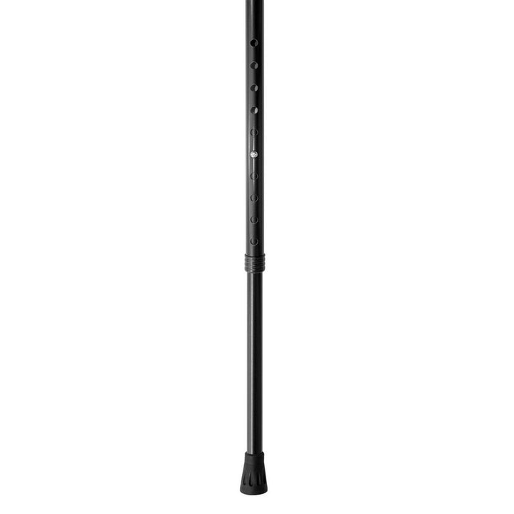 Elegant Justerbar Alu Stok - Stort Derby Greb i Træ - Spaderestok fra Ottavio Recalcati di Renato hos The Prince Webshop
