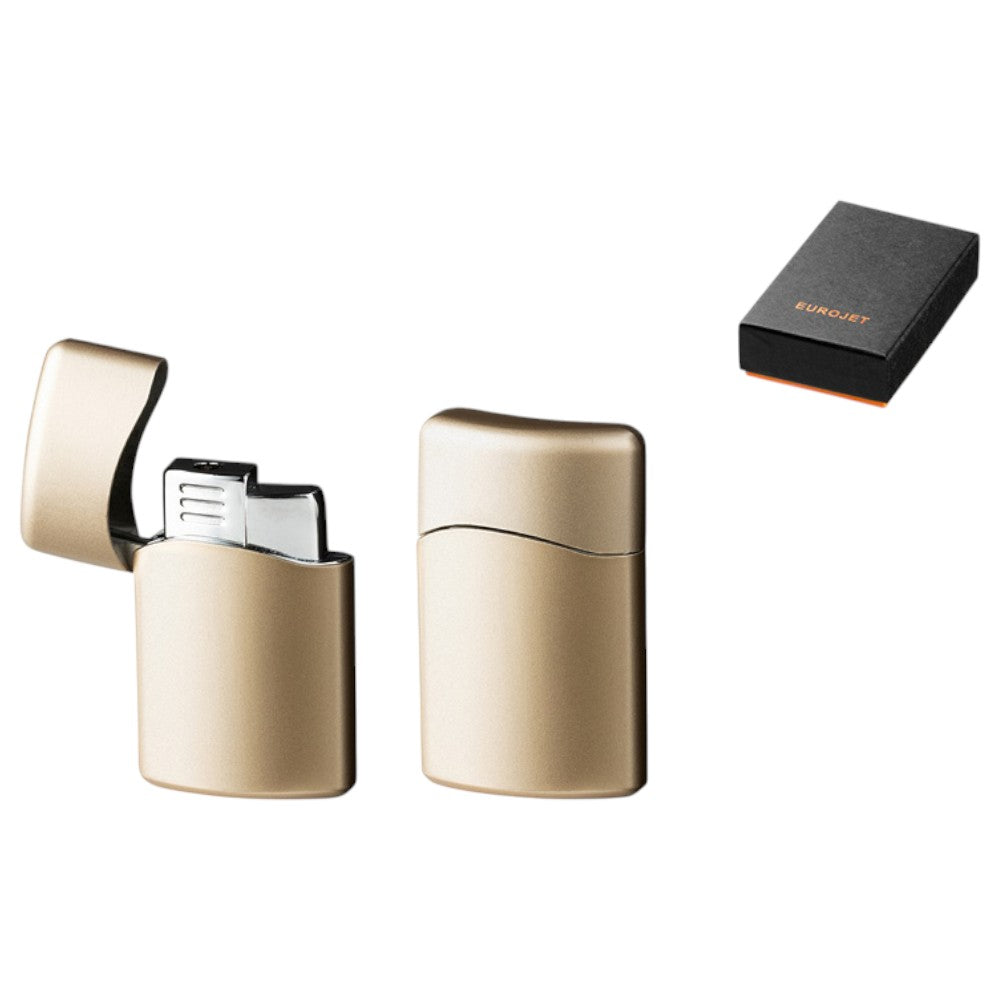 Eurojet Softflame Lighter Gold Satin - Lighter fra Eurojet hos The Prince Webshop