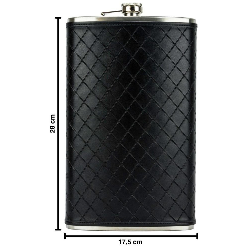 JUMBO Stål Lommelærke til 1920 ml Fest og Farver