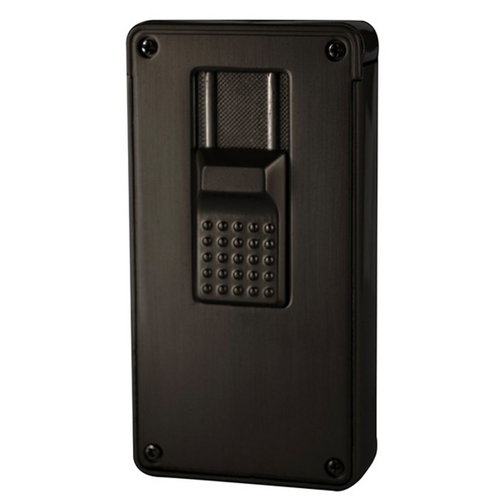 Formula Crocodile BLAZE Double Jet Lighter - Black Brush - Lighter fra Formula hos The Prince Webshop