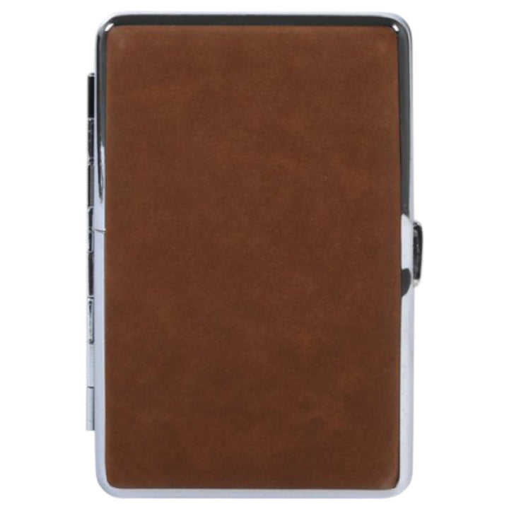 Brunt Moosmayr Cigaretetui til 14 100S Cigaretter - Cigaret Etui fra Moosmayr hos The Prince Webshop