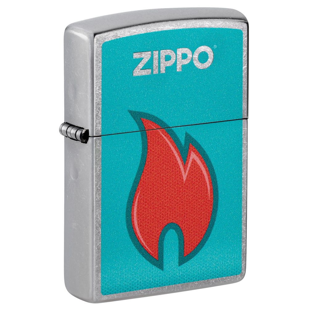 Zippo 60006530 Flame Design Lighter - Zippo Lighter fra Zippo hos The Prince Webshop
