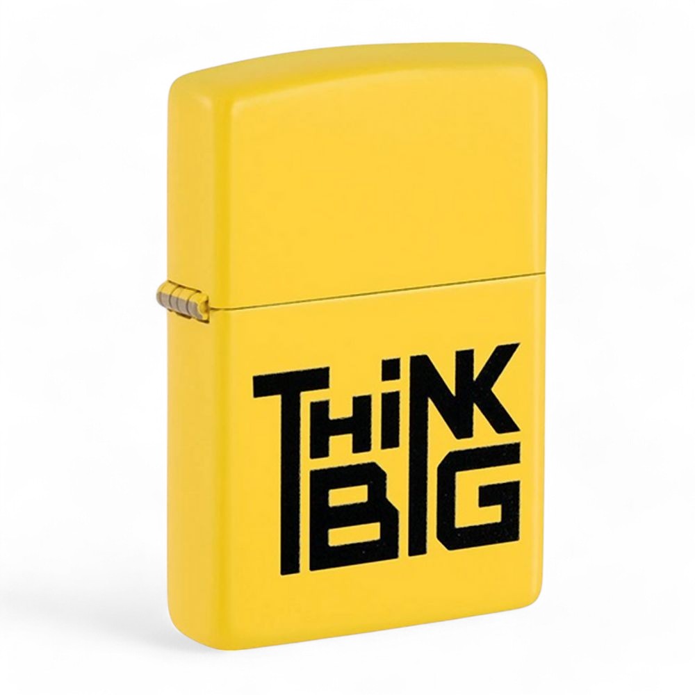 ZIPPO Sunflower Color "Think Big" 60007284 - Zippo Lighter fra Zippo hos The Prince Webshop