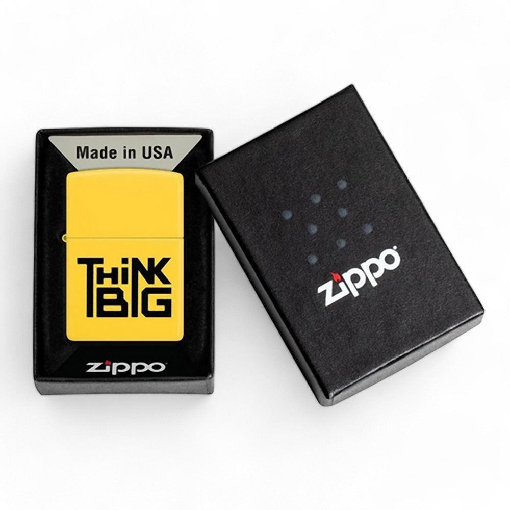 ZIPPO Sunflower Color "Think Big" 60007284 - Zippo Lighter fra Zippo hos The Prince Webshop
