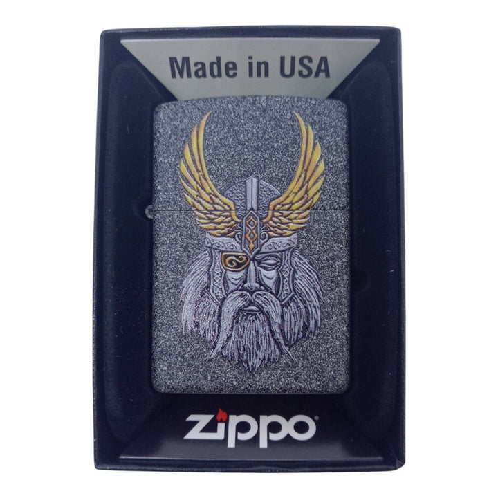 ZIPPO Lighter 60003999 Odin Head Design - Zippo Lighter fra Zippo hos The Prince Webshop
