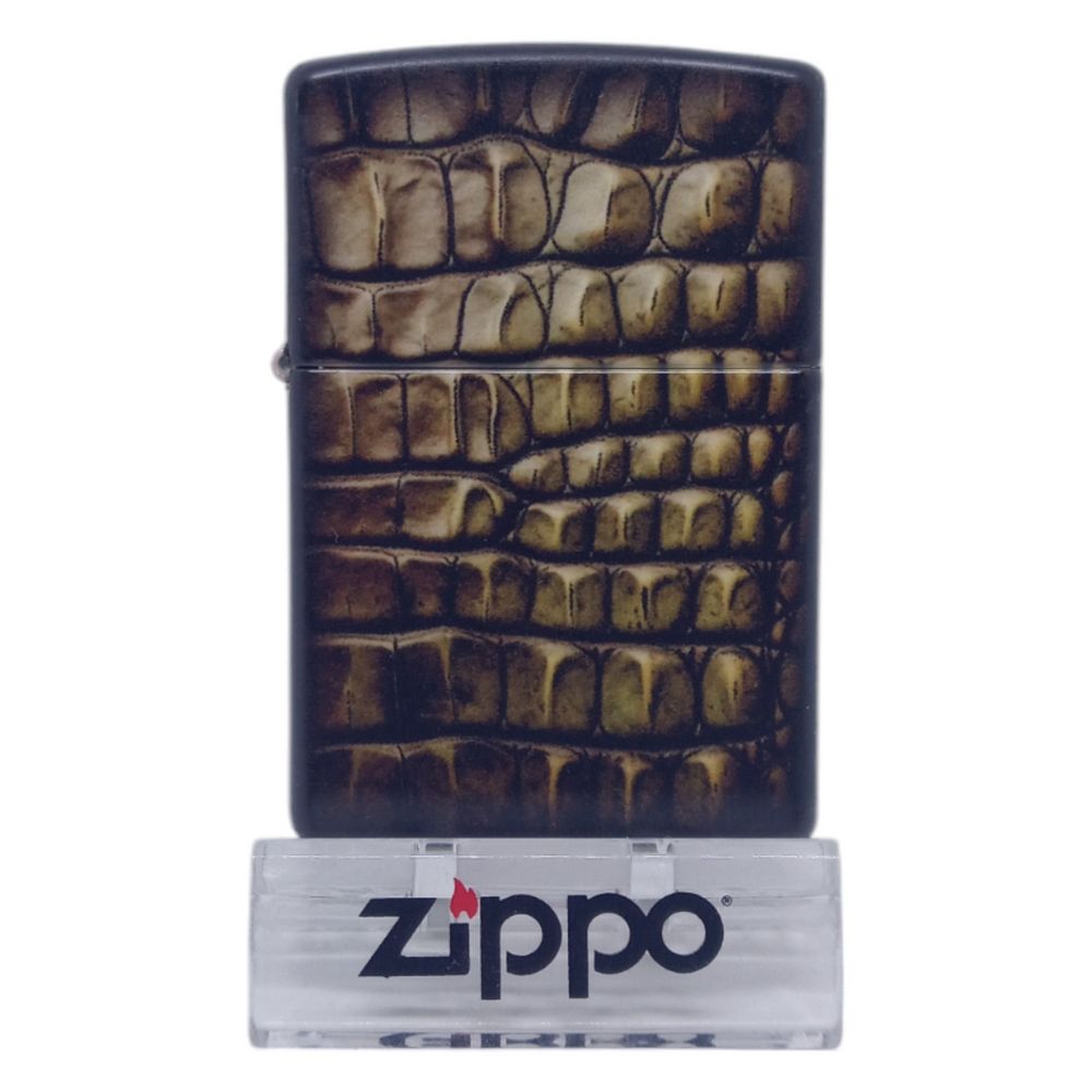 Zippo Premium 60007249 Alligator Skin Design - Zippo Lighter fra Zippo hos The Prince Webshop