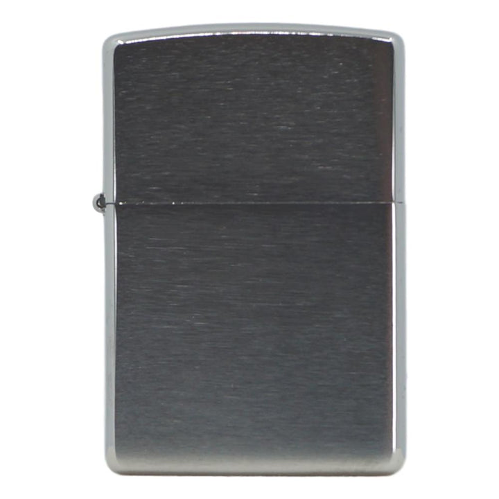Original Børstet Chrom Zippo Lighter  i Original Gaveæske - Gavesæt fra Zippo hos The Prince Webshop