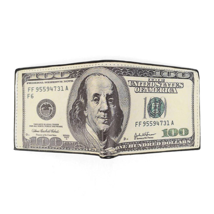 100$ Bi-Fold Tegnebog i Kunstlæder - Tegnebog fra Laurant Bennet Milano hos The Prince Webshop