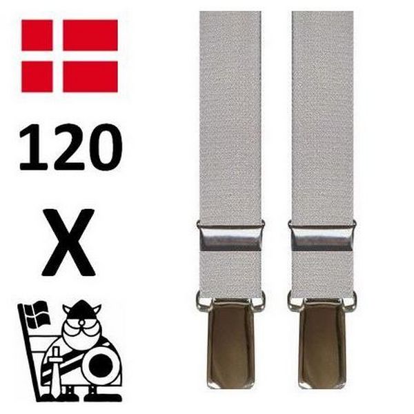 Lysegrå Smalle Hipster Seler - Seler fra SCANBELT Shooster hos The Prince Webshop