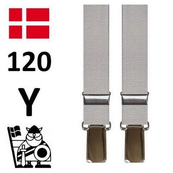 Lysegrå Smalle Hipster Seler - Seler fra SCANBELT Shooster hos The Prince Webshop