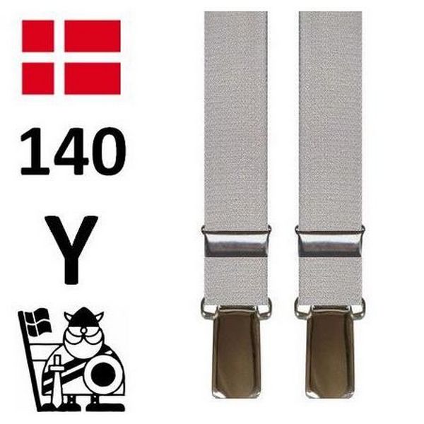 Lysegrå Smalle Hipster Seler - Seler fra SCANBELT Shooster hos The Prince Webshop