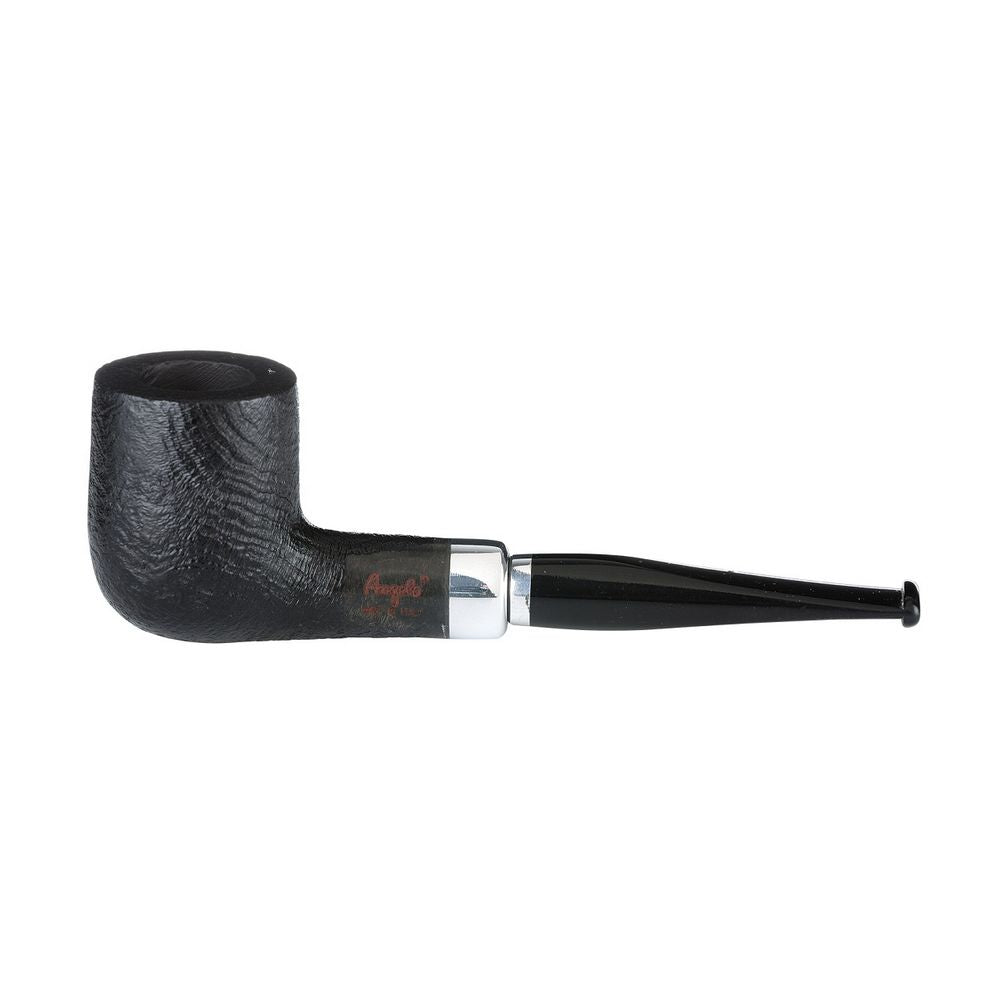 Angelo Lux Pibe - Sort Mat Rustik - Lige med Ring - Pibe fra Angelo hos The Prince Webshop