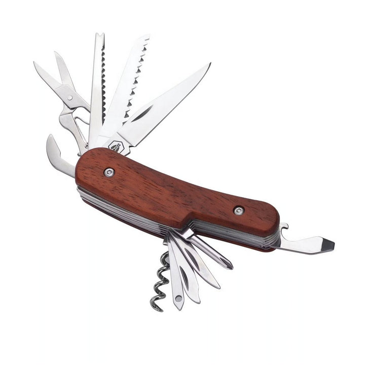 Laguiole Multi Funktions Kniv i Etui - Multifunktions Kniv fra Laguiole hos The Prince Webshop