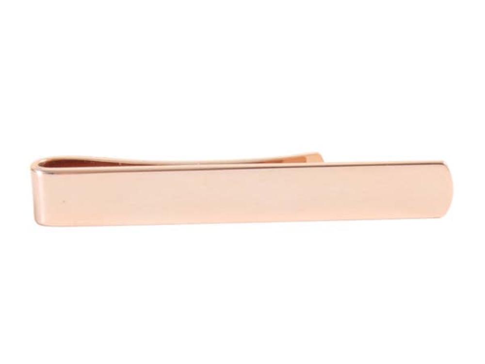 David Aster Rose Gold Plated Skinny Tie Slide - Slipsenål fra David Aster Collection hos The Prince Webshop